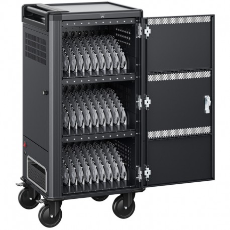 Mobilna stacja ładująca Ewent EW1702 dla 30 laptopów (do 15,6 cala) lub tabletów